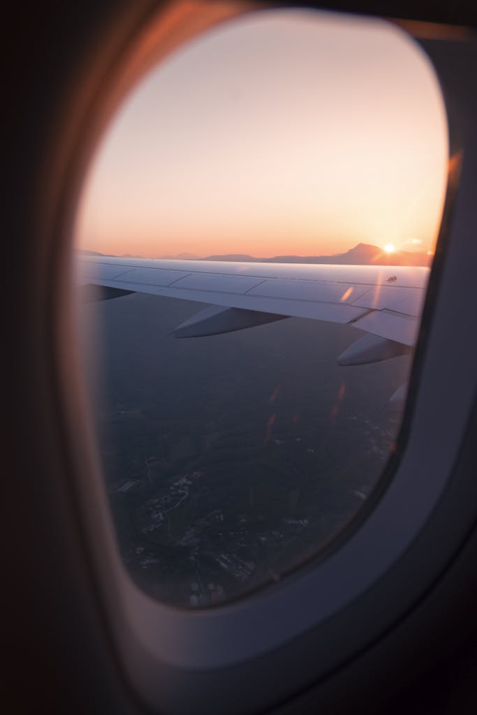 Airliner Mirror View